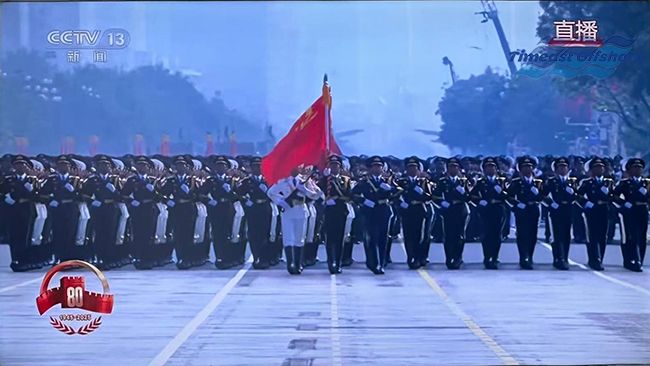 承阅兵荣光 凝爱国力量 —— ag凯发k8国际海工纪念抗战胜利 80 周年 承阅兵荣光 凝爱国力量 —— ag凯发k8国际海工纪念抗战胜利 80 周年