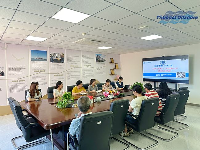 ag凯发k8国际海工举办“夏季送清凉 防暑保安康”主题培训 ag凯发k8国际海工举办“夏季送清凉 防暑保安康”主题培训