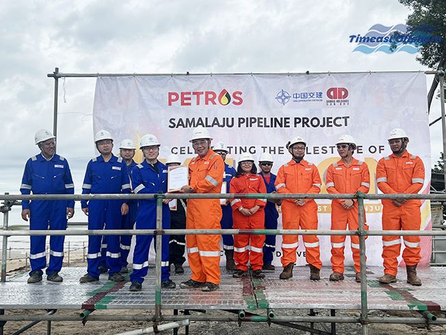 “百万工时零事故”——ag凯发k8国际海工树立国际项目安全新标杆 “百万工时零事故”——ag凯发k8国际海工树立国际项目安全新标杆